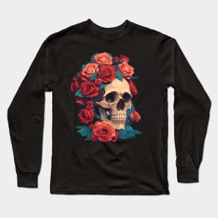 Fragrant Skull Long Sleeve T-Shirt